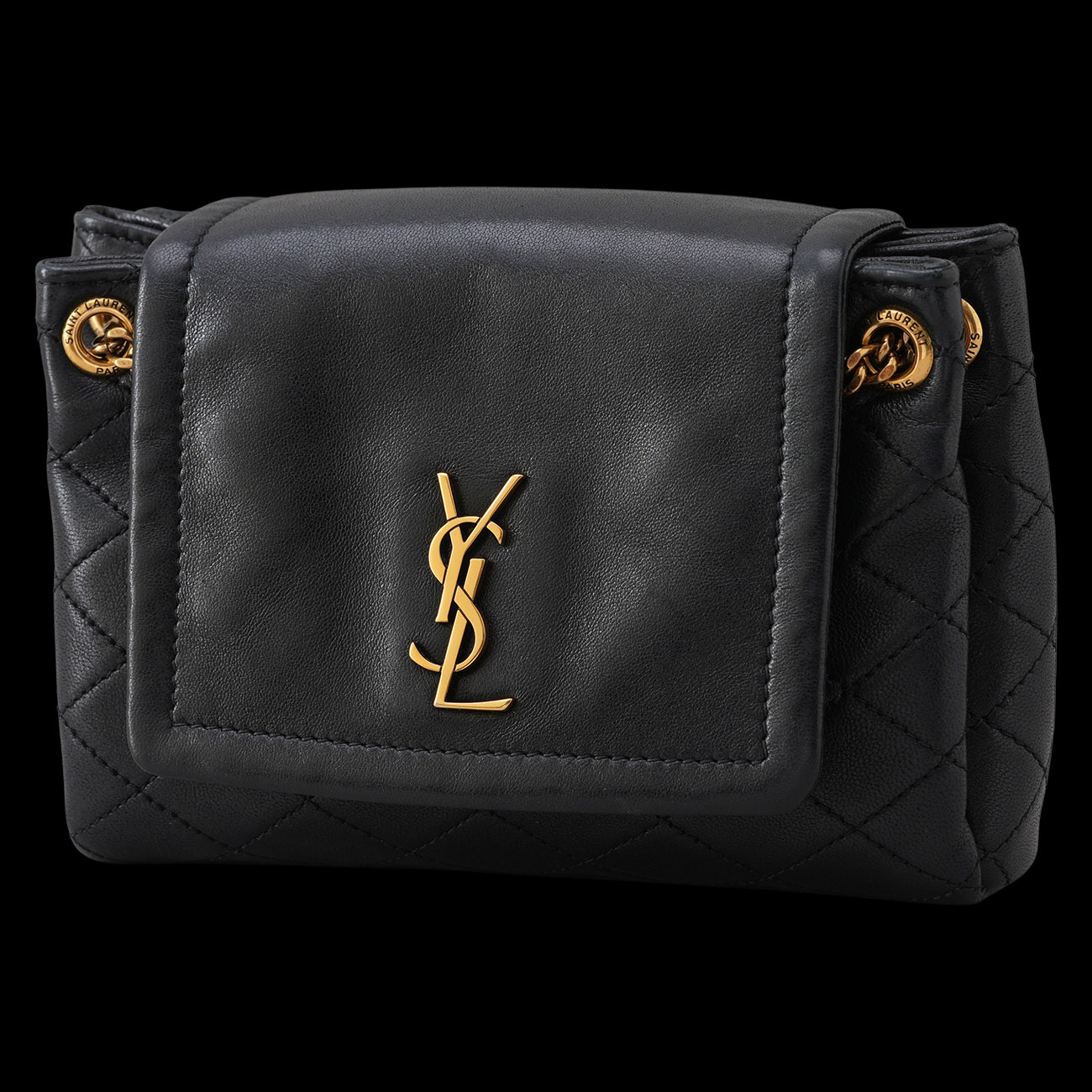 YVES SAINT LAURENT(USED)생로랑 672738 노리타 미니 체인 크로스백